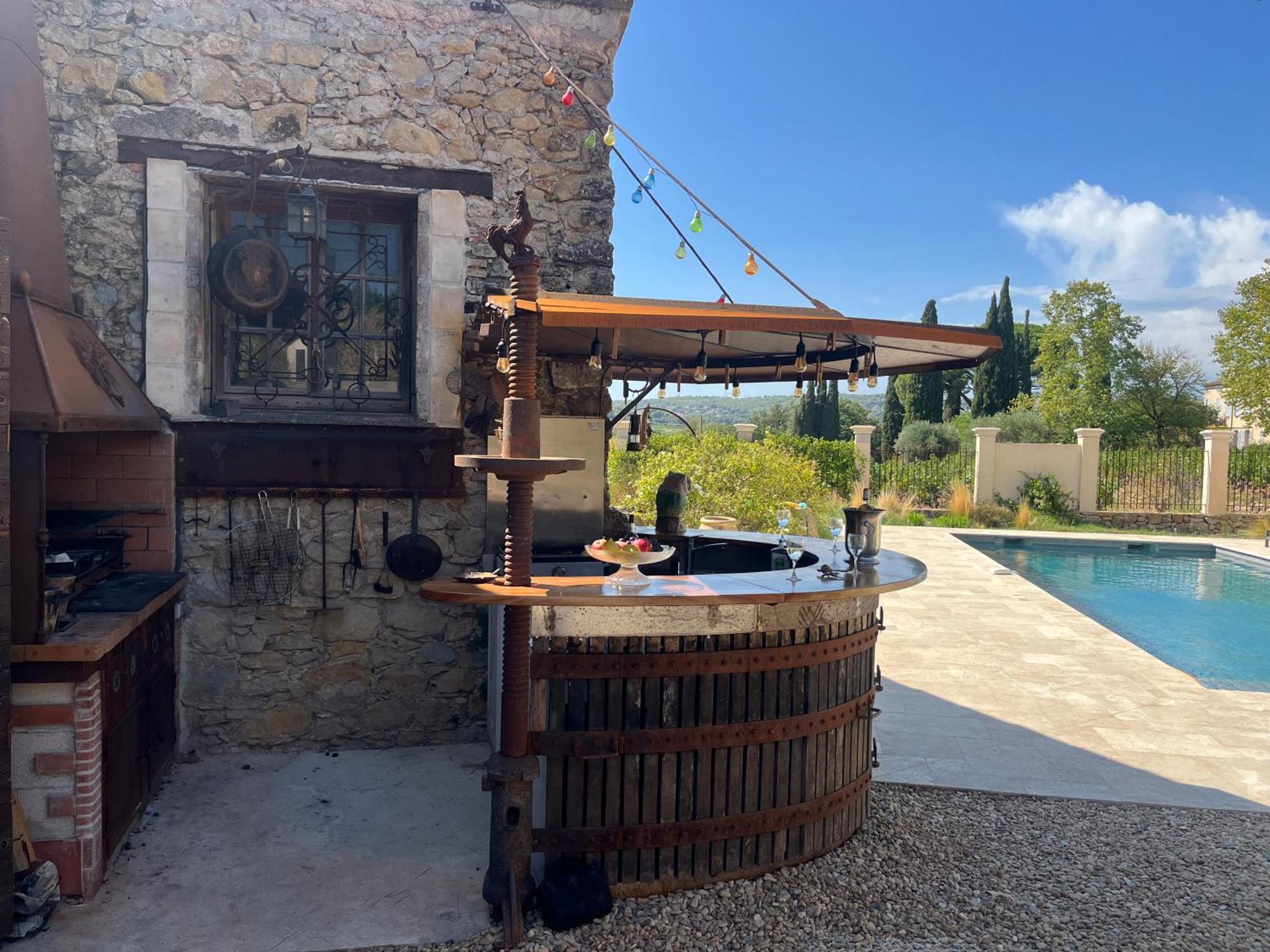 Villa Bastide La Marraine Le Castellet  Exterior foto